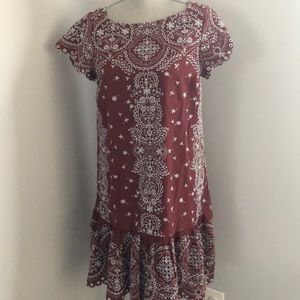 Feather Bone by Anthropologie mini dress